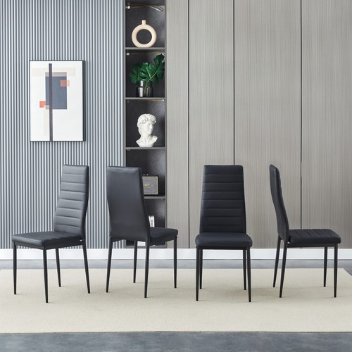 Dining chairs set faux - dining,