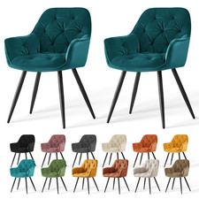 Velvet Dining Chairs Padded