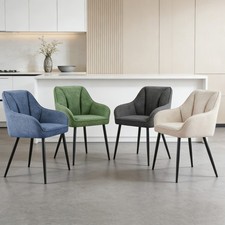 Set of 2/4 Fabric Dining