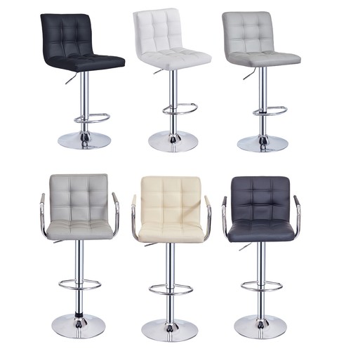 Bar stools set pu leather - bar,