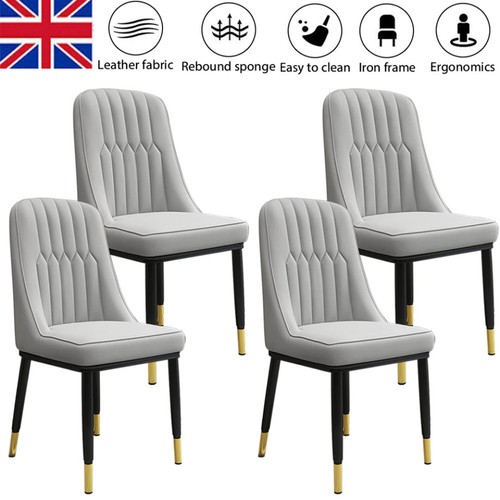 4pcs dining chairs - chairs, leather