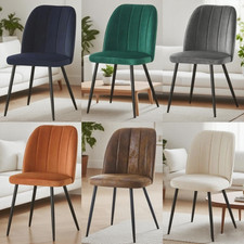 2/4/6 Velvet Suede Dining